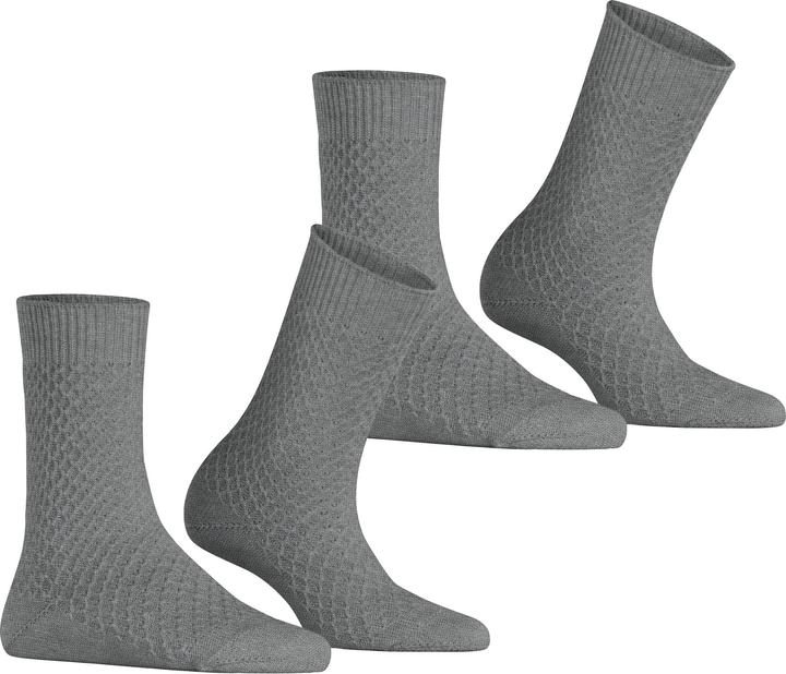 Produktbild Esprit Diamond Knit 2-Pack Damen (2er Pack, 39 - 42)