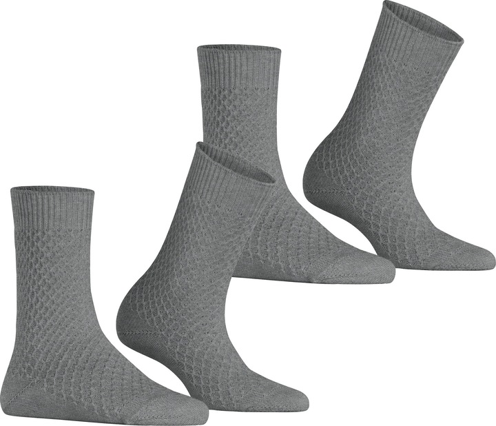 Immagine prodotto Esprit Diamond Knit 2-Pack Donna (Confezione da 2, 39 - 42)