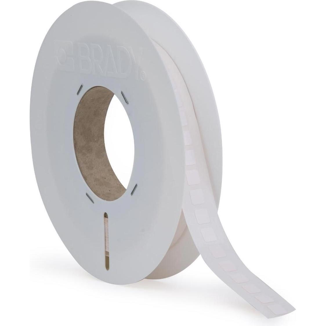 Brady, Etiketten, THT-211-727-10, Polyimid, Weiss, glänzend, 12.70 x 12.70 mm, permanent (10000 E.)