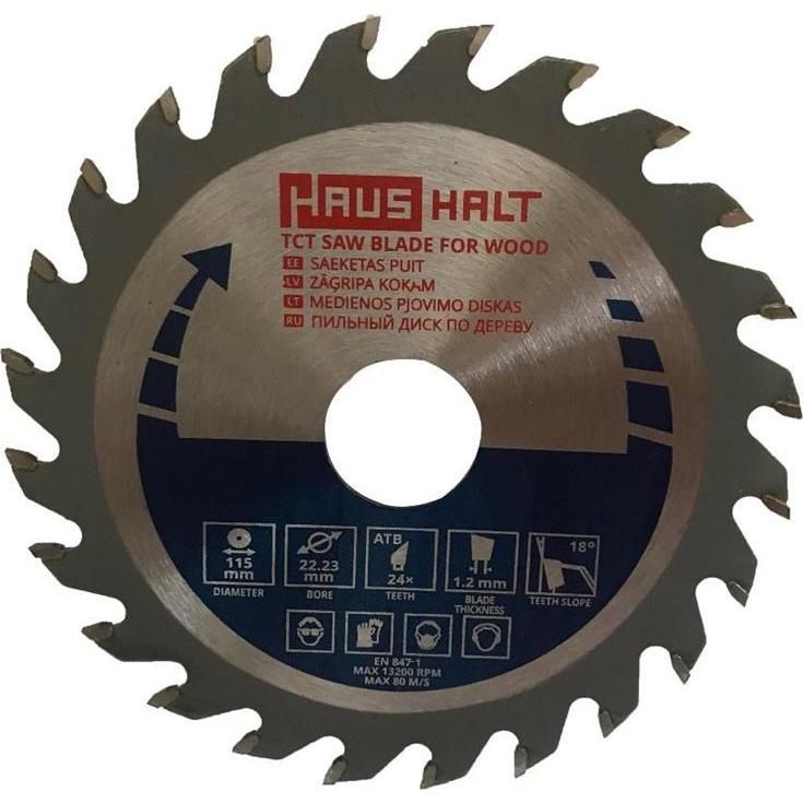 Haushalt, Sägeblatt, CIRCULAR SAW BLADE WOOD 115X22.23X24T