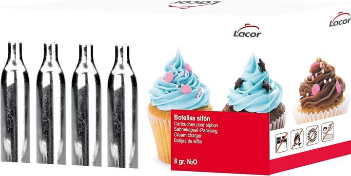 Produktbild Lacor Kartuschen zu Rahmbläser