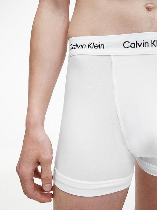 Immagine prodotto Calvin Klein Bauletto "Cotton Stretch" bianco (S, confezione da 3)