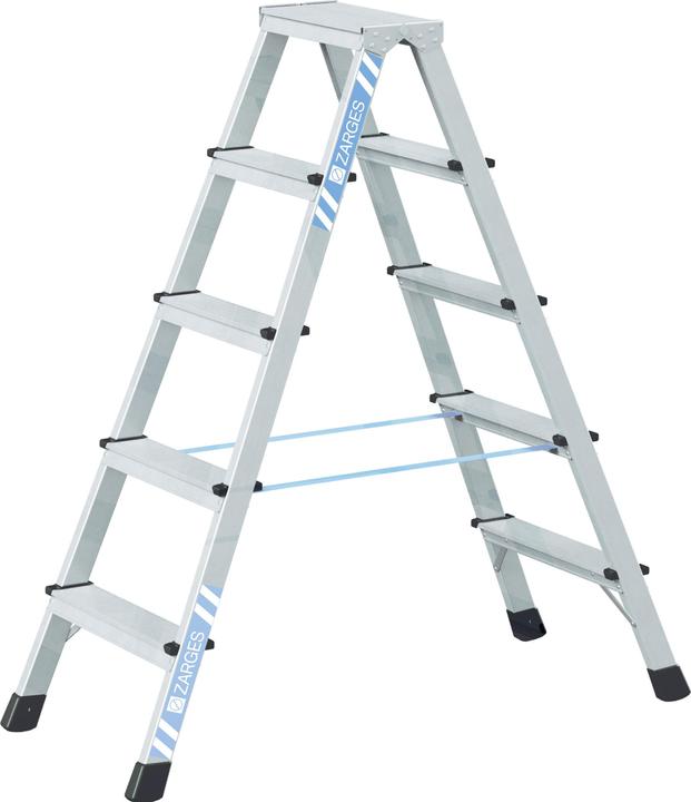 Immagine prodotto Zarges Scala a pioli professionale, anodizzata (Scala doppia, 136 cm)