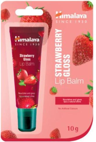 Himalaya Strawberry Gloss Lippenbalsam Tube 10g - Rot