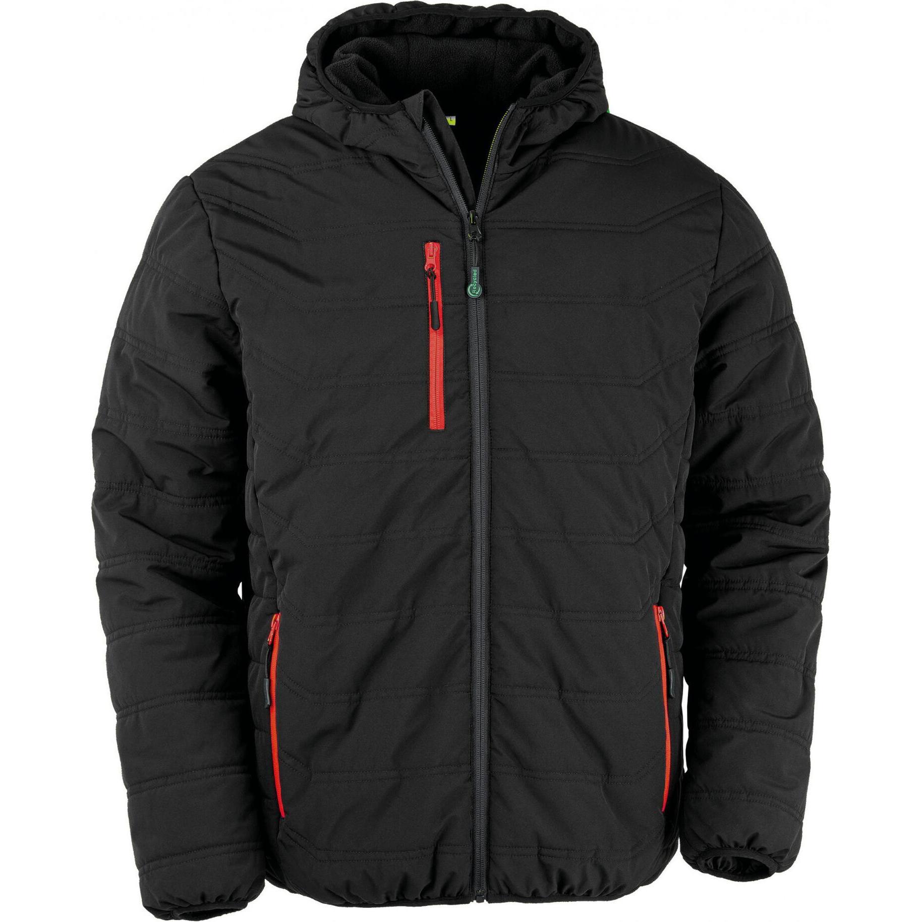 Regatta, Herren, Jacke, Compass (XS), Schwarz, Rot, XS