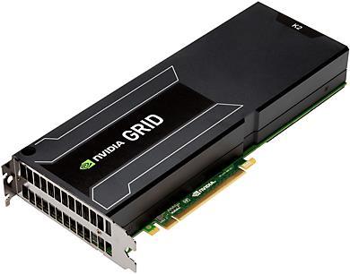 Image du produit HP 753958-B21, Nvidia GRID K2 Reverse Air Flow Dual GPU PCIe Graphics Accelerator (4 Go)