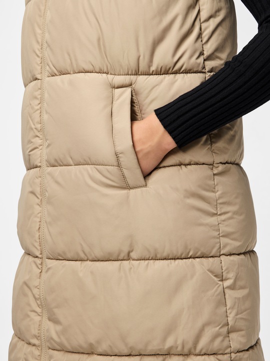 Actual product image Pieces PCBEE quilted vest (S)
