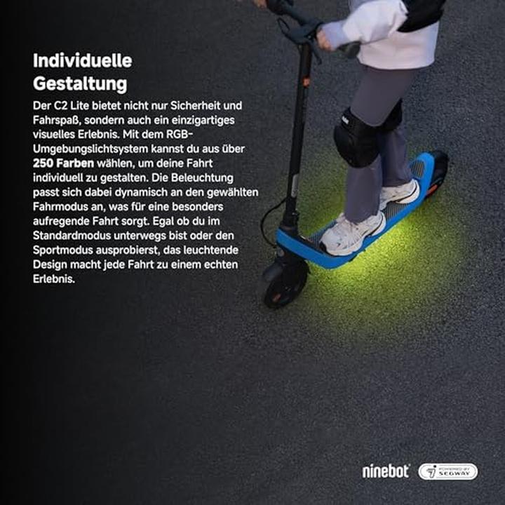 Immagine prodotto Segway-Ninebot C2 Lite (16 km/h, 14 km, 130 W)
