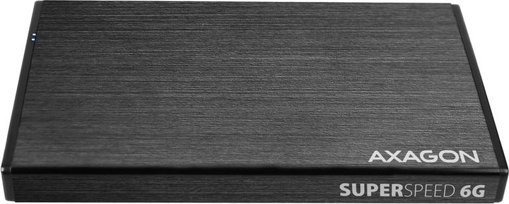Actual product image Axagon EE25-XA6 - HDD / SSD Enclosure - 2.5 Inch - SATA - Serial ATA II - Serial ATA III (2.5")