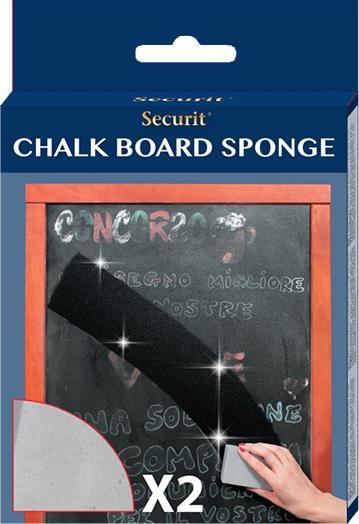 Actual product image Securit Chalk Board Sponge Set of 2