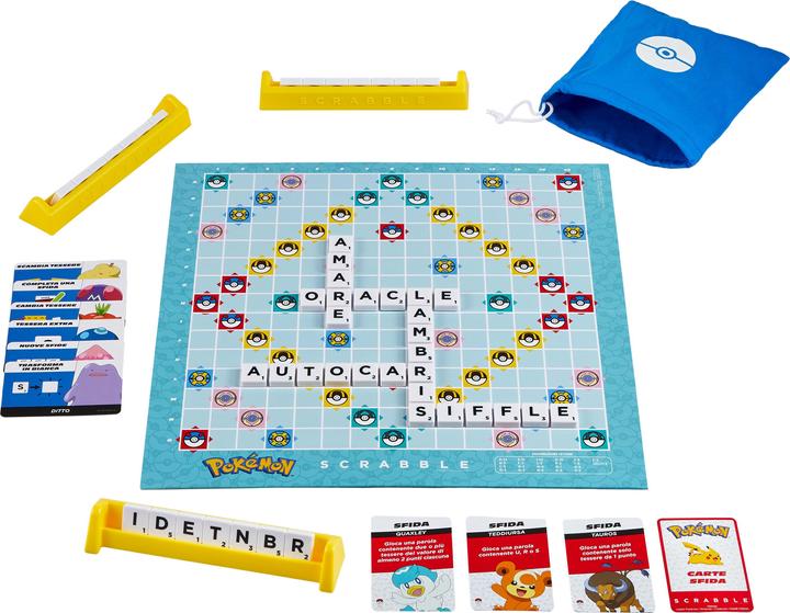 Produktbild Scrabble Pokemon (I) (Italienisch, 2 - 4 Spieler)