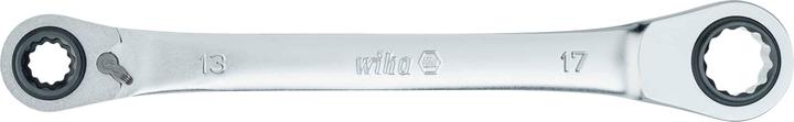 Actual product image Wiha 45421 Double ratchet ring spanner 10 - 19 mm (19 mm, 10 mm, 17 mm, 13 mm)