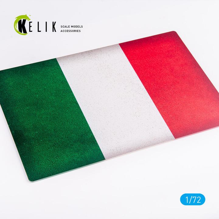 Immagine prodotto Kelik Italy Flag - Base - Acrylic 3 mm (280 x 180 mm) (170 g) (28 x 18 cm)