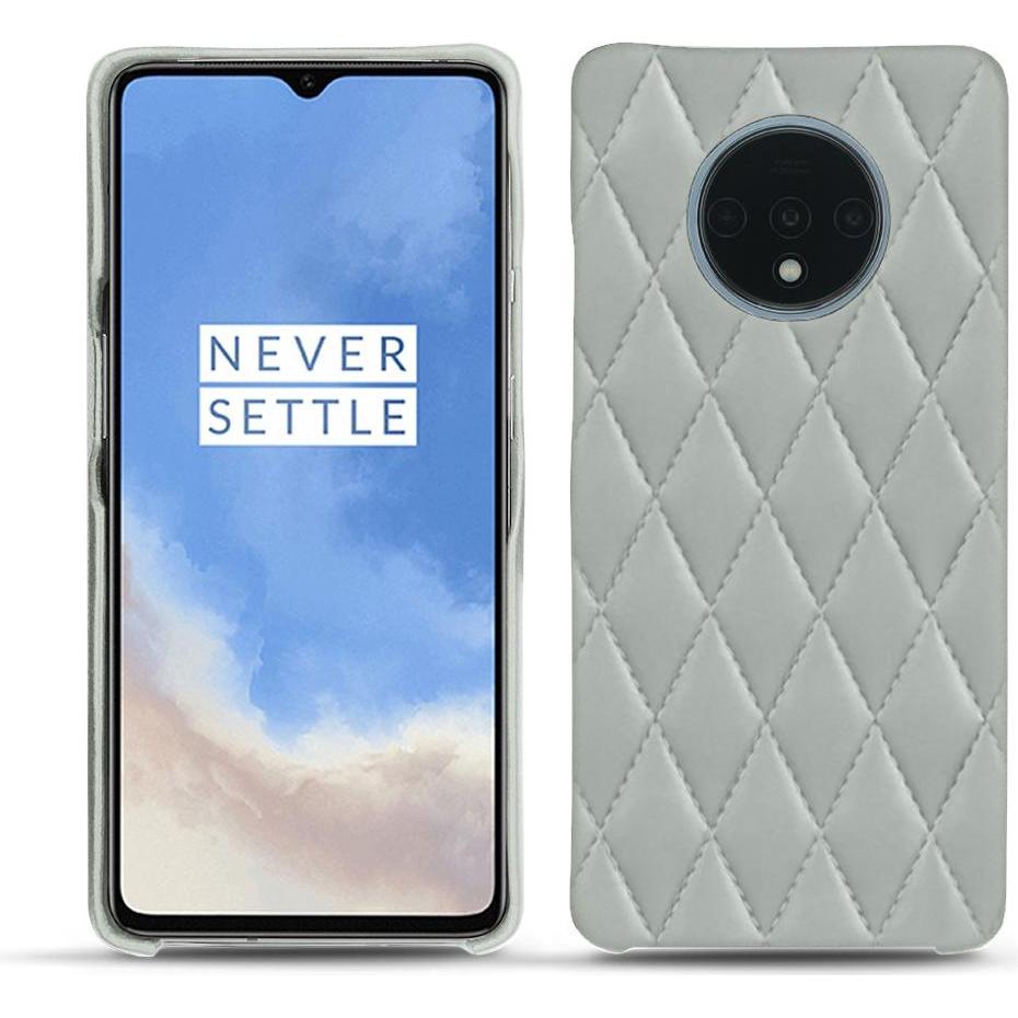 Thumbnail - Noreve Lederschutzhülle (OnePlus 7T), Smartphone Hülle, Grau