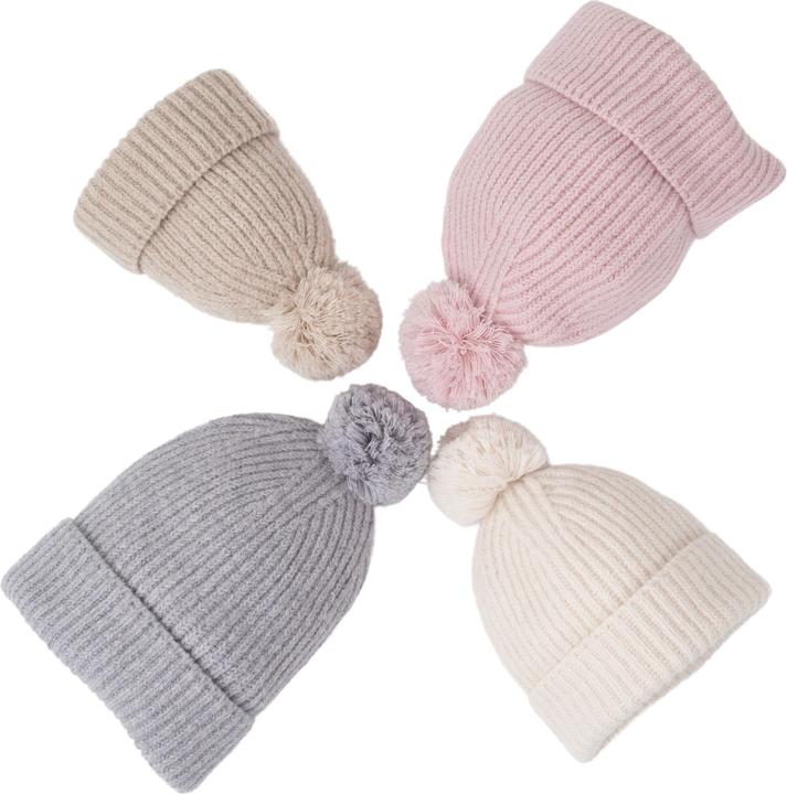 Actual product image Lodger Winter Hat Merino Wool Tan 6-12 Mt. (74/80)