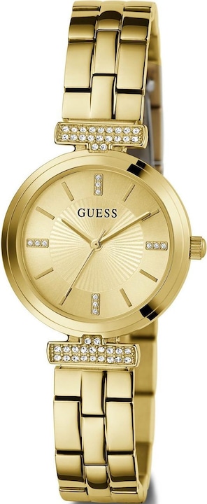 Produktbild Guess P GLD CS W/ CRYS / SUN CHAMP DL / P GLD BRCT Armbanduhr (28 mm)