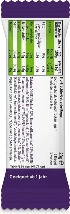 Actual product image Freche Freunde Cereal bar (92 g)