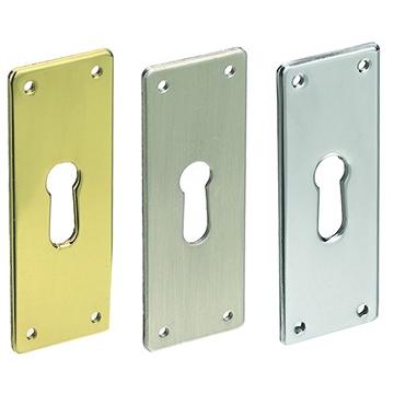 Hager Zierbeschläge Argento Serratura + Cilindro Di Chiusura, Segni Chiave