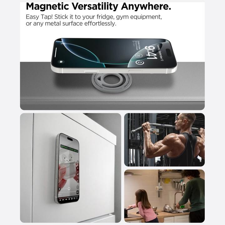 Actual product image Spigen O-Mag | Dual pop (MagFit) OM105 MagSafe Accessory