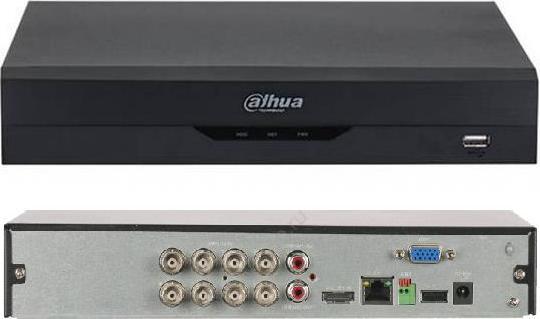 Produktbild Dahua XVR5108HS-I3 digital video recorder (DVR) Black (Netzwerk Videorecorder (NVR))