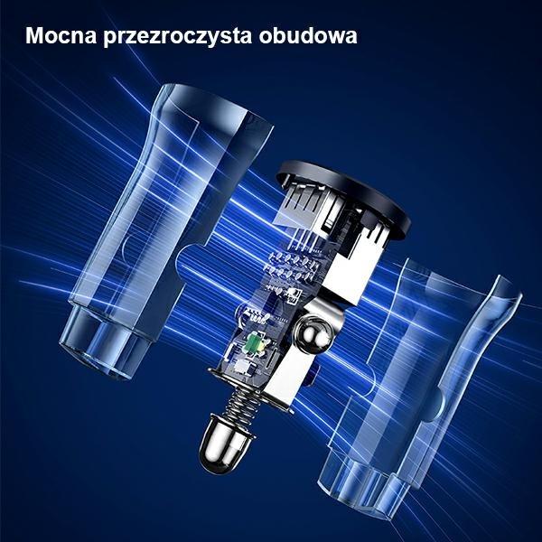 Produktbild Usams Autoladegerät USB 2 Ports - Schwarz