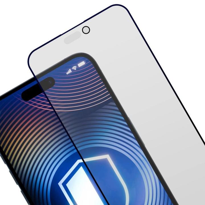Actual product image 3MK Tempered glass HardGlass Matt Max Privacy for Apple iPhone 16 Pro Max (Apple iPhone 16 Pro Max)