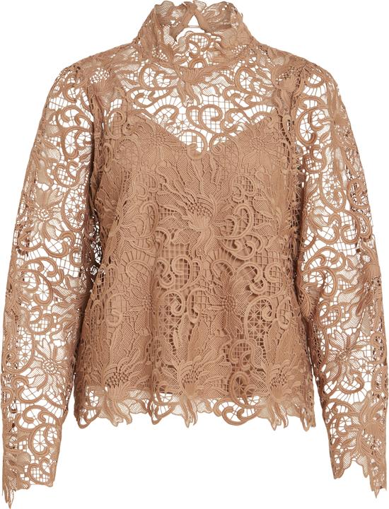 Produktbild Vila Spitzen Oberteil mit langen Ärmeln (38)