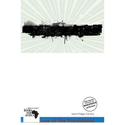 Escape of the Provisional Revolutionary Government, Fachbücher