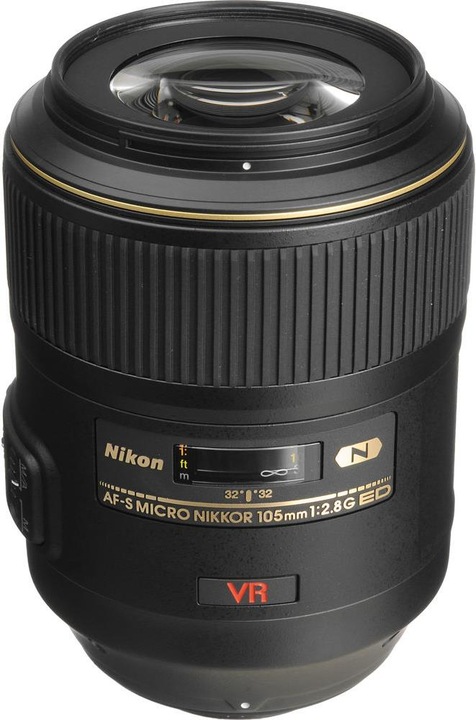 Nikon AF-S Nikkor 105mm f/2,8 G VR VR IF-ED Micro (Nikon F, Full-frame)