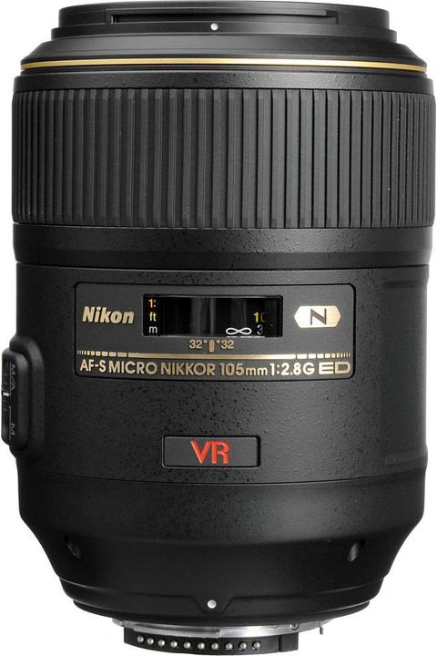 Immagine prodotto Nikon AF-S Nikkor 105mm f/2,8 G VR VR IF-ED Micro (Nikon F, Full-frame)