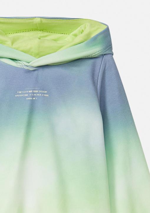 Produktbild s.Oliver Sweatshirt Hoodie mit Farbverlauf (98)