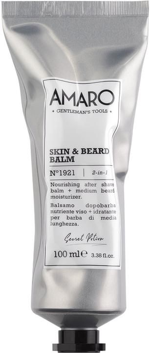 Immagine prodotto Farmavita AMARO Balsamo pelle&barba nº1921 2 in 1 100 ml (Balsamo dopobarba, 100 ml)