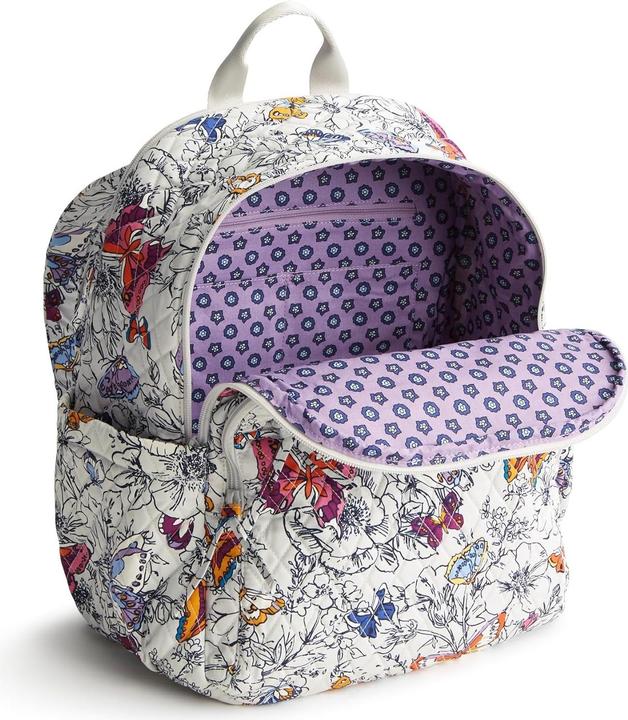 Actual product image Vera Bradley Bancroft Backpack Wing Bloom