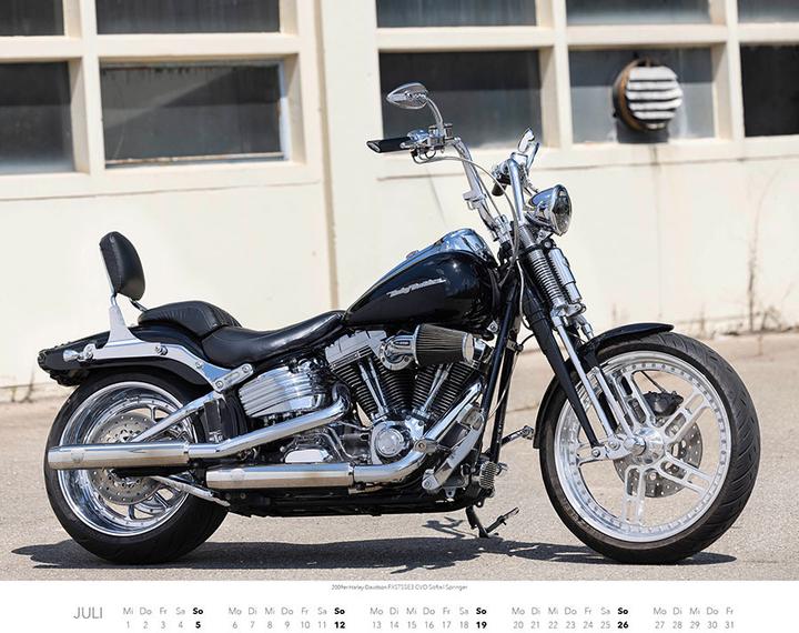 Produktbild Best of Harley Davidson Kalender 2026 Premium XXL (Harter Einband, Deutsch)