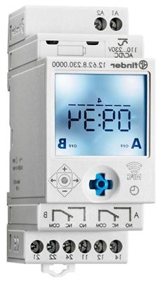 Finder Timer 2 changeover contacts, 16A 12.62.8.230.0000