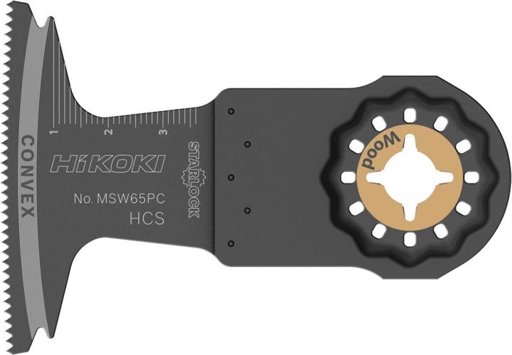 Hikoki Zubehör 782738 Multitool Klinge Holz HCS STARLOCK MSW65PC