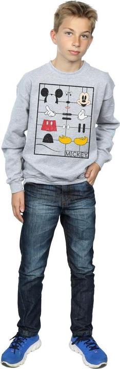 Produktbild Disney Mickey Mouse Construction Kit Sweatshirt Jungen (116)