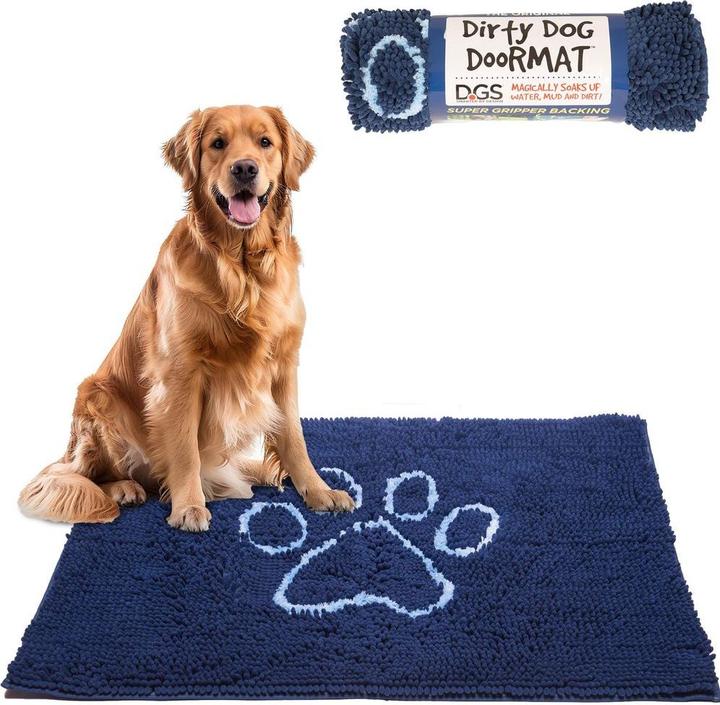 Image du produit Dog Gone Smart Dirty Dog Door Mat Bermuda Blue 90x66cm (Chien)