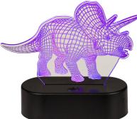 Produktbild Ootb 3D-Leuchte,Triceratops, ca.14 x16 cm