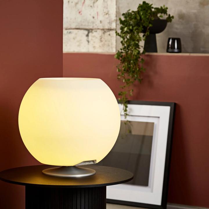 Actual product image Kooduu Sphere - Brushed silver (10 h, Rechargeable battery operated, Battery operated)