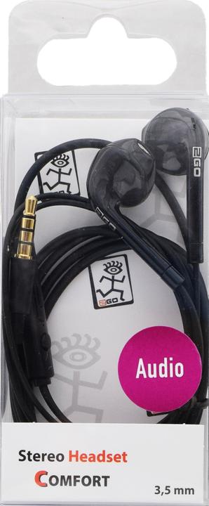 Produktbild 2GO 795966 Kopfhörer & Headset Verkabelt im Ohr Anrufe/Musik Schwarz (Kabelgebunden)