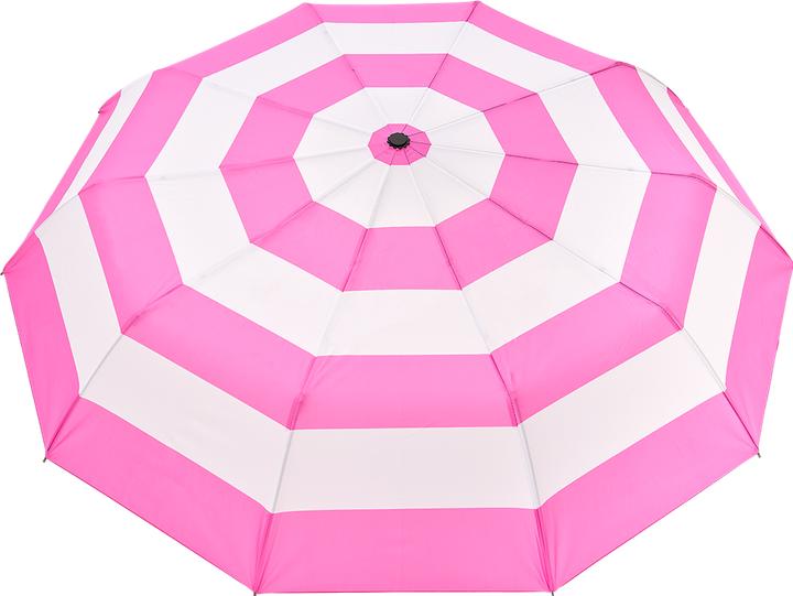 Actual product image Kolma Regenschirm Stripy Flamingo/Weiss