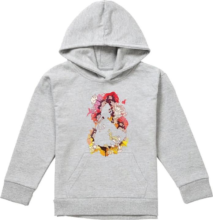 Produktbild Beauty And The Beast Kapuzenpullover meliert (128)