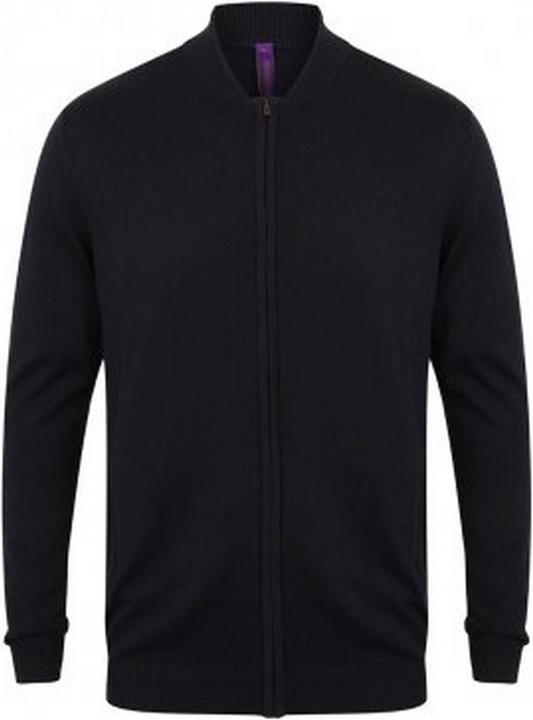Produktbild Henbury StrickBomberjacke Erwachsene (3XL)