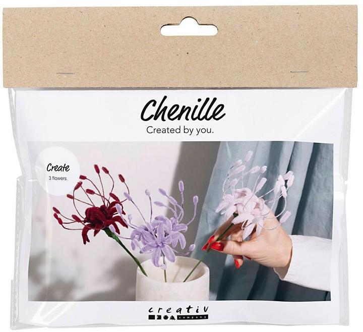Actual product image Creativ Company Bastelset Spinnenlilie, Chenilledraht Mini