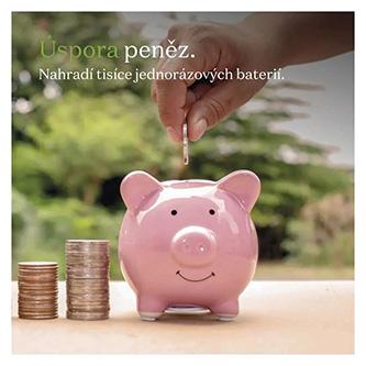 Productafbeelding GP Batteries GP Nabíjecí bat. ReCyko 2600 AA (HR6) - 2ks (2 Pcs., AA, 2600 mAh)