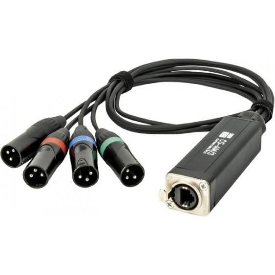 Thumbnail - Showgear CS-4M/3 4 Kanal DMX Shuttle, Lichtsteuerung