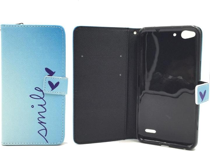 Produktbild König Design Schutz Handy Hülle für Vodafone Smart Ultra 6 Case Cover Tasche Wallet Etui Neu (Vodafone Smart Ultra 6)