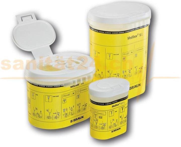 Image du produit Medibox Kanülensammler 4.7l
