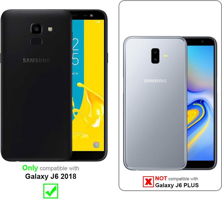 Produktbild Cadorabo Flower Book Cover (Samsung Galaxy J6 (2018))
